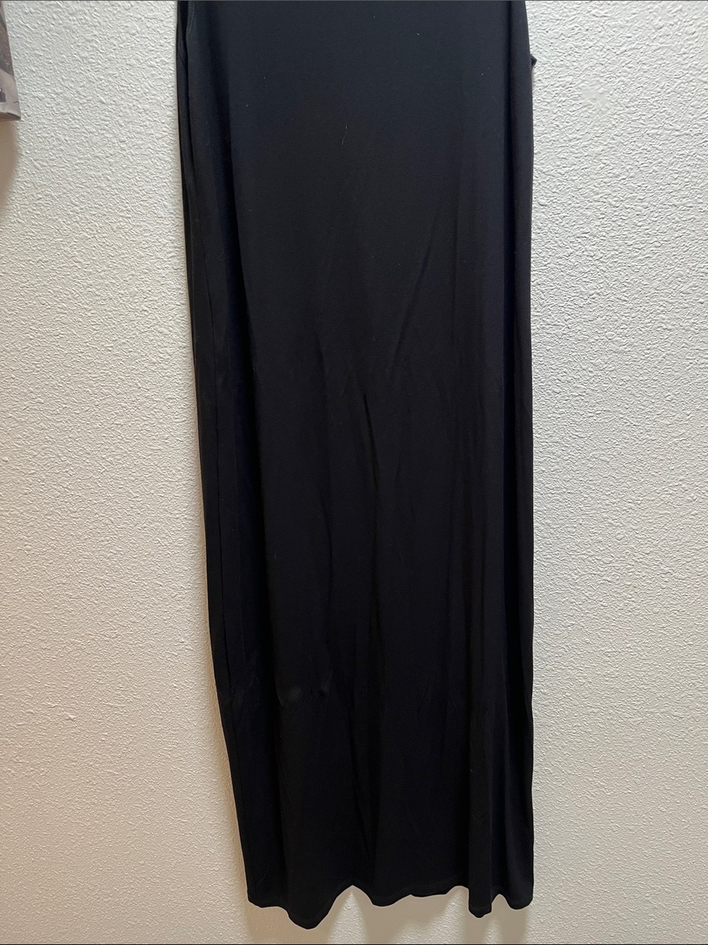 Eileen Fisher Black Sleeveless Maxi Dress - Picture 3 of 5